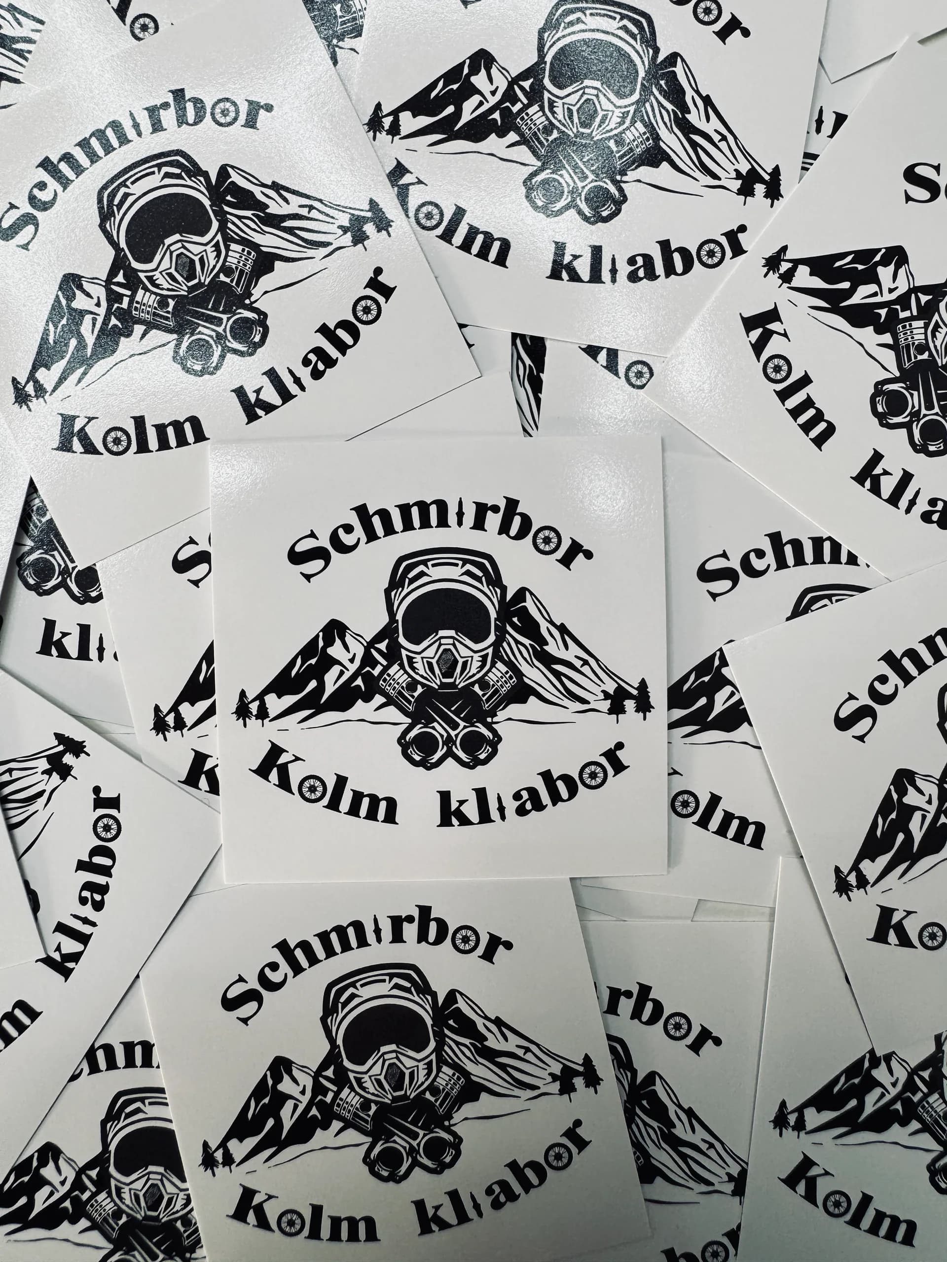 Konturgeschnittene Aufkleber